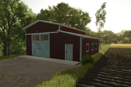 Classic Barn With Storage for Farming Simulator 25