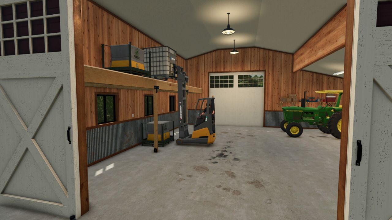 Сарай Classic з місцем для зберігання для Farming Simulator 25