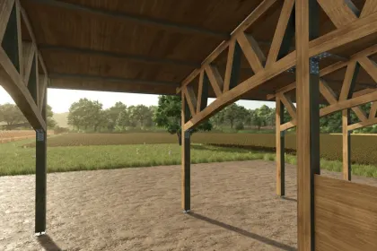 Пакет дерев'яних укриттів для Farming Simulator 25 — 5