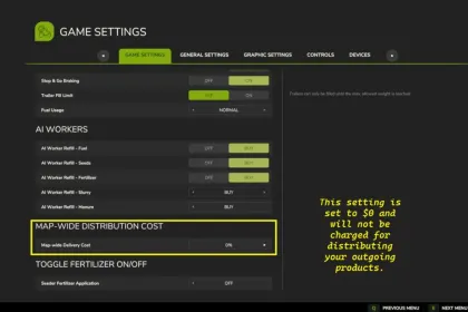 Скрипт перевищення вартості доставки для Farming Simulator 25 — 2