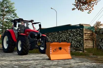 Щит для колоди Saga для Farming Simulator 25 — 1