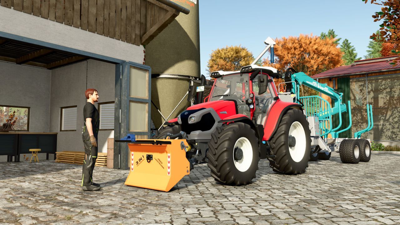 Щит для колоди Saga для Farming Simulator 25