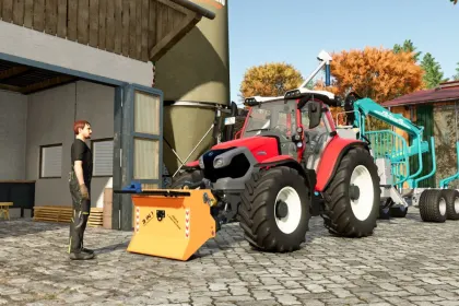 Щит для колоди Saga для Farming Simulator 25 — 2