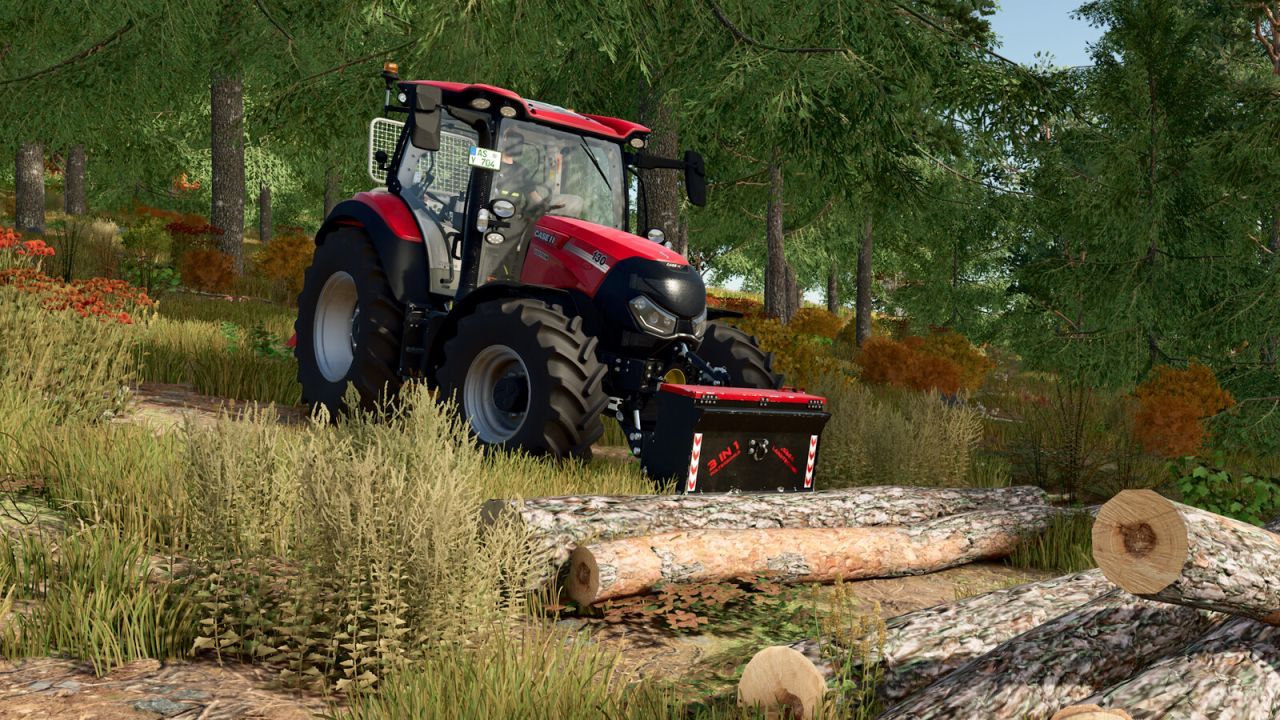 Щит для колоди Saga для Farming Simulator 25