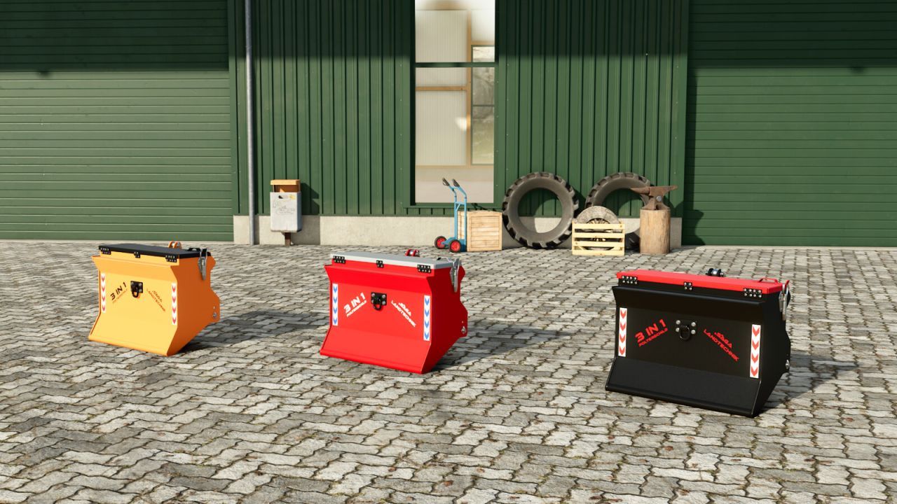 Щит для колоди Saga для Farming Simulator 25