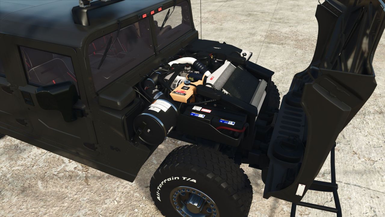 Samochód Hummer H1 Alpha do Farming Simulator 25