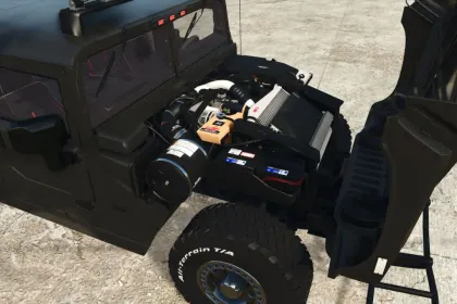 Samochód Hummer H1 Alpha do Farming Simulator 25 — 5