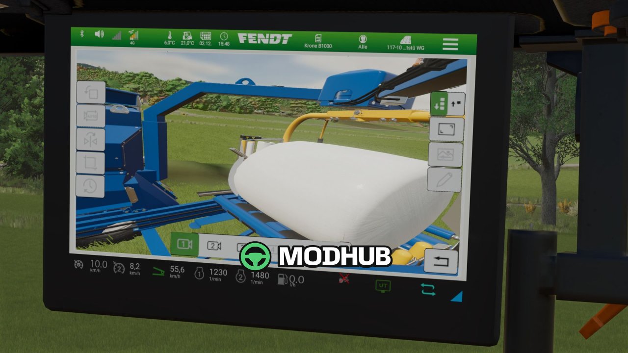 Mod for New Göweil G-1 F125 Kombi with Cameras for FS25