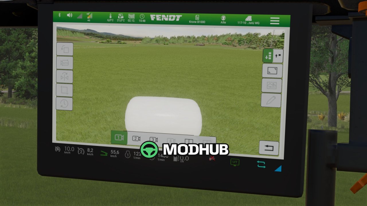 Mod for New Göweil G-1 F125 Kombi with Cameras for FS25