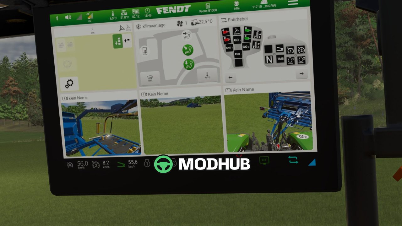 Mod for New Göweil G-1 F125 Kombi with Cameras for FS25