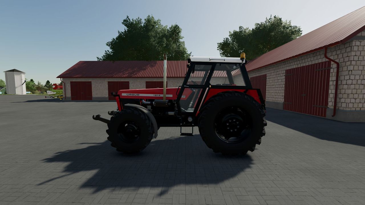 Трактор Ursus 1614 Pietriv Edit GPS для Farming Simulator 22