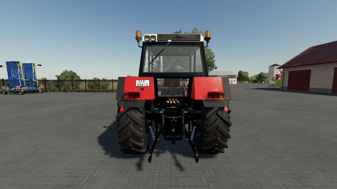 Трактор Ursus 1614 Pietriv Edit GPS для Farming Simulator 22