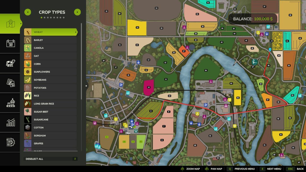 GPS система WayPoint для Farming Simulator 25