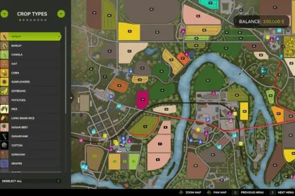 GPS система WayPoint для Farming Simulator 25 — 2