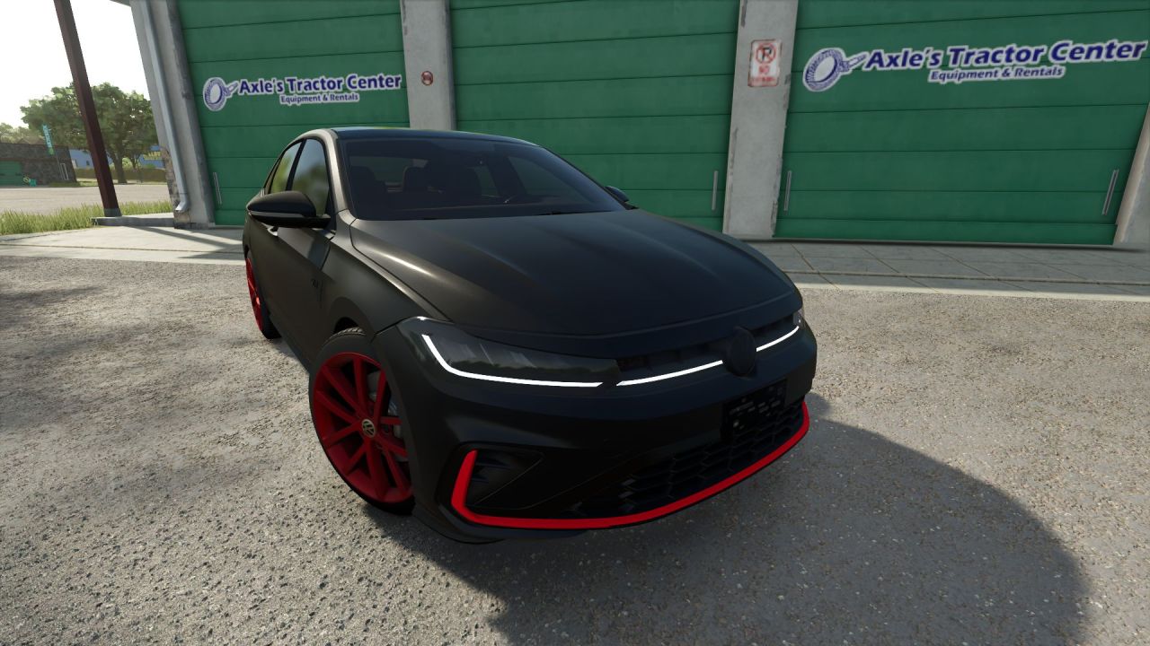 Автомобіль Volkswagen Jetta GLI для Farming Simulator 25