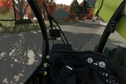 Телескопічний навантажувач Claas Scorpion 1033 (електрична версія) для Farming Simulator 25 — 2