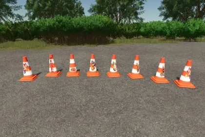 PINDER Construction Cone for Farming Simulator 25