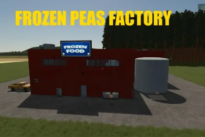 Фабрика замороженого горошку для Farming Simulator 25