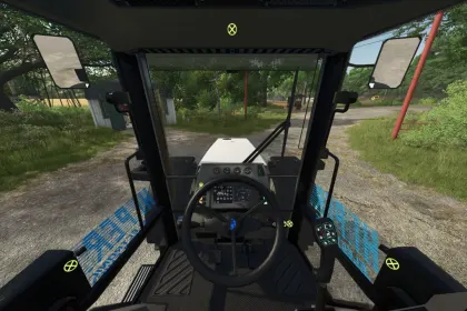 Трактор Lamborghini Racing HI PER 190 для Farming Simulator 25 — 3