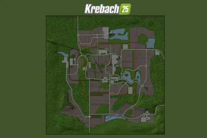 Карта Krebach для Farming Simulator 25 — 2