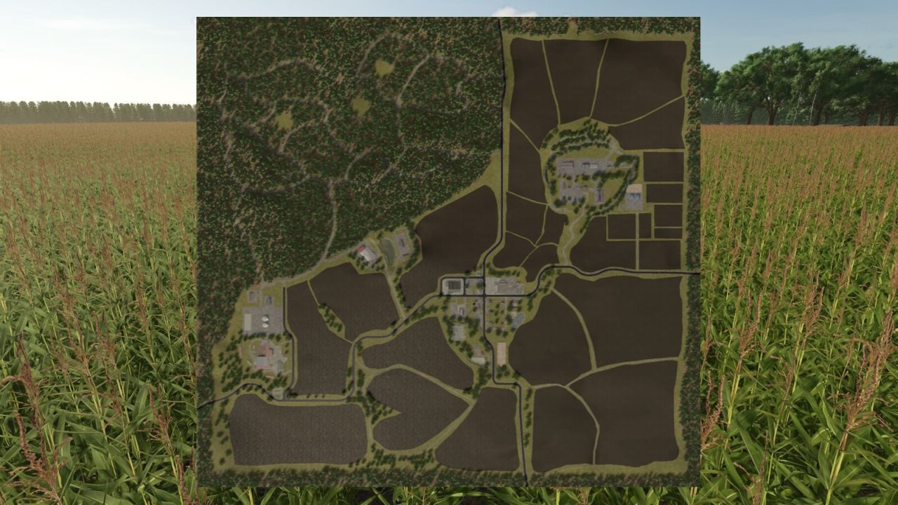 Map Kindred Heart for Farming Simulator 25