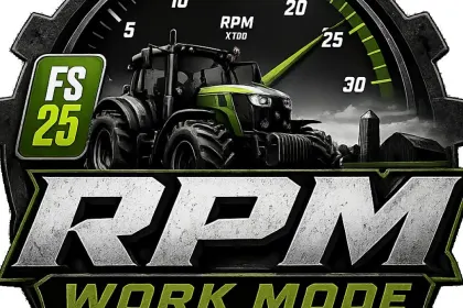 Мод RPM Work Mode для Farming Simulator 25 — 1