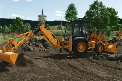 Lader Case 580 Super M & L Pack für Farming Simulator 25 — 3