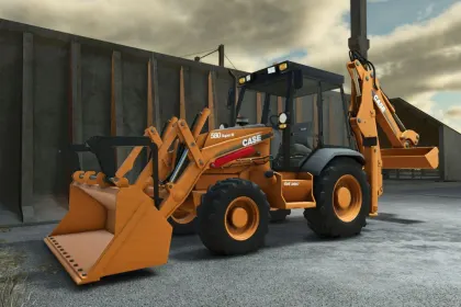 Lader Case 580 Super M & L Pack für Farming Simulator 25 — 4