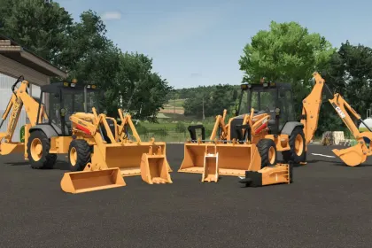 Lader Case 580 Super M & L Pack für Farming Simulator 25 — 5