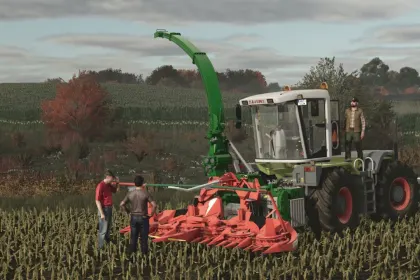 Traktor CLAAS Xerion 2500/3000 Serie für Farming Simulator 25 — 4