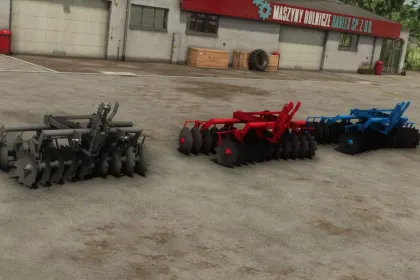 Scheibenegge Lizard Disc Harrow 20 für Farming Simulator 25 — 1