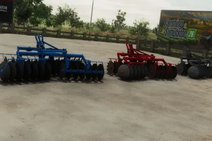 Scheibenegge Lizard Disc Harrow 20 für Farming Simulator 25 — 2