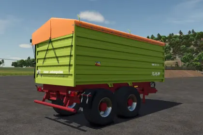 Efektywny Przyczep CoNoW Tandem do Transportu Dużych Objętości w FS25 — 2