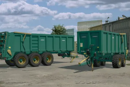 Zestaw rozrzutników obornika Lizard do Farming Simulator 25
