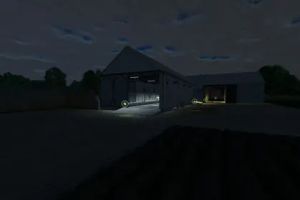 Старий польський сарай для худоби з місцем для зберігання для Farming Simulator 25 — 5