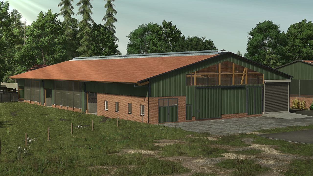 Скотарня для Farming Simulator 25