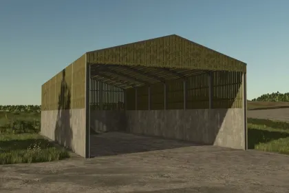 British Silage Shed for Farming Simulator 25