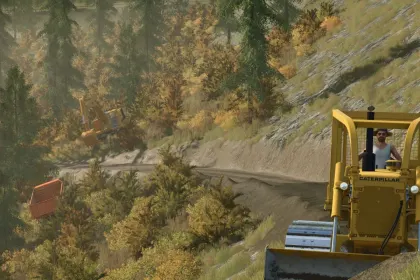Bulldozer CAT D6D TerraFarm für Farming Simulator 25 — 1