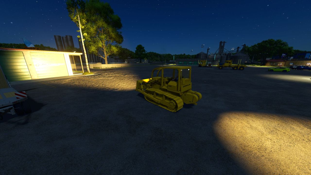 Bulldozer CAT D6D TerraFarm für Farming Simulator 25