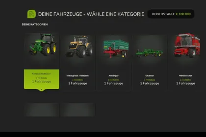 Fahrzeugtauschsystem für Farming Simulator 25 — 1