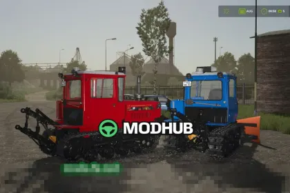 Мод на гусеничний трактор DT-75 для Фермер Симулятор 25