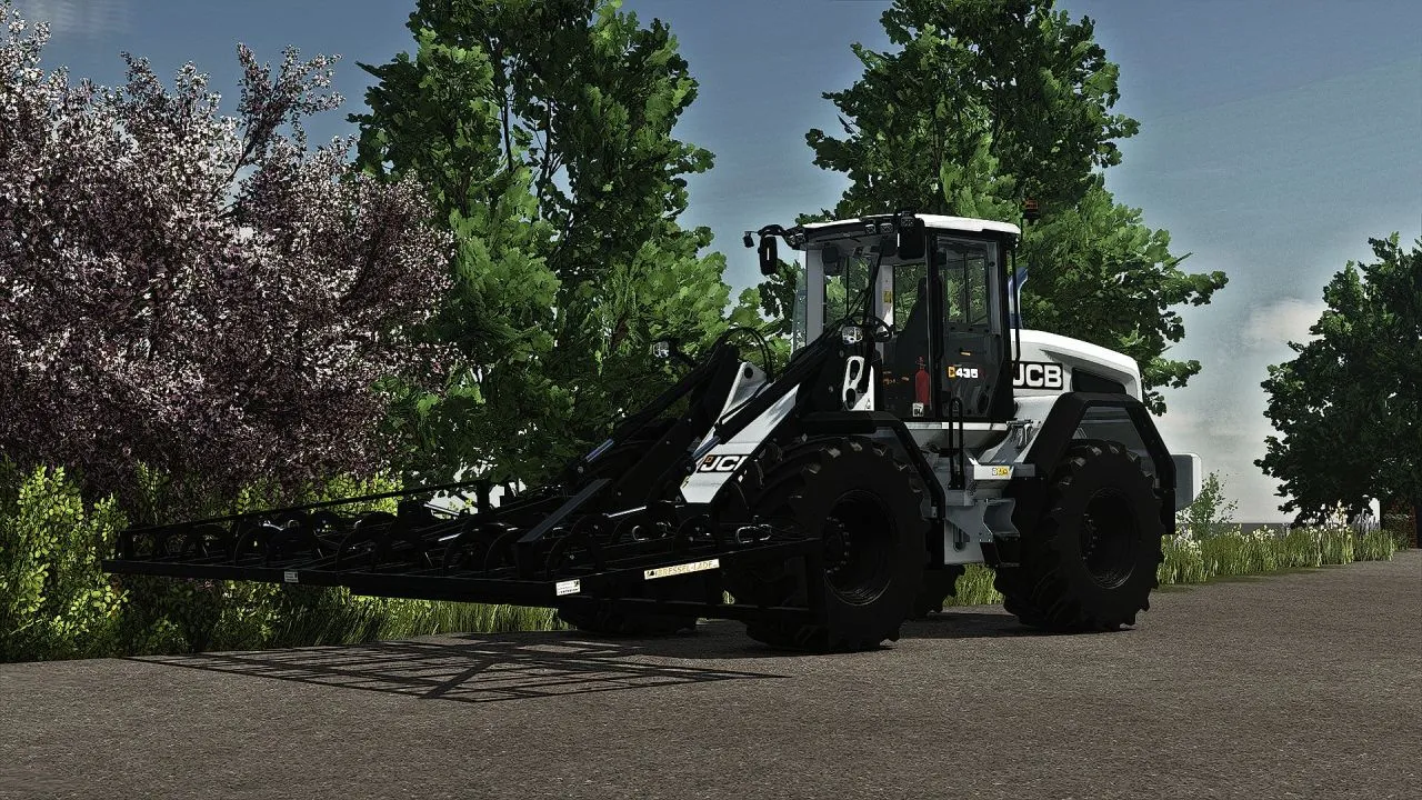 Потужний Фронтальний Навантажувач JCB 435S-LED для Farming Simulator 25