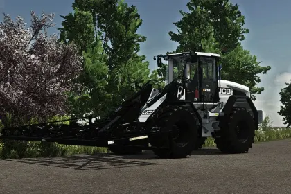 Потужний Фронтальний Навантажувач JCB 435S-LED для Farming Simulator 25 — 1