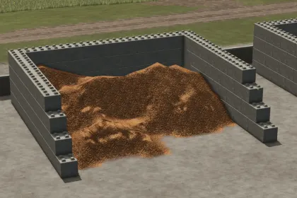 Bulk Material Bunker for Farming Simulator 25