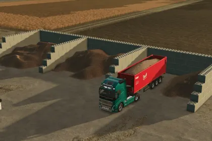Склад для насипних матеріалів для Farming Simulator 25 — 2