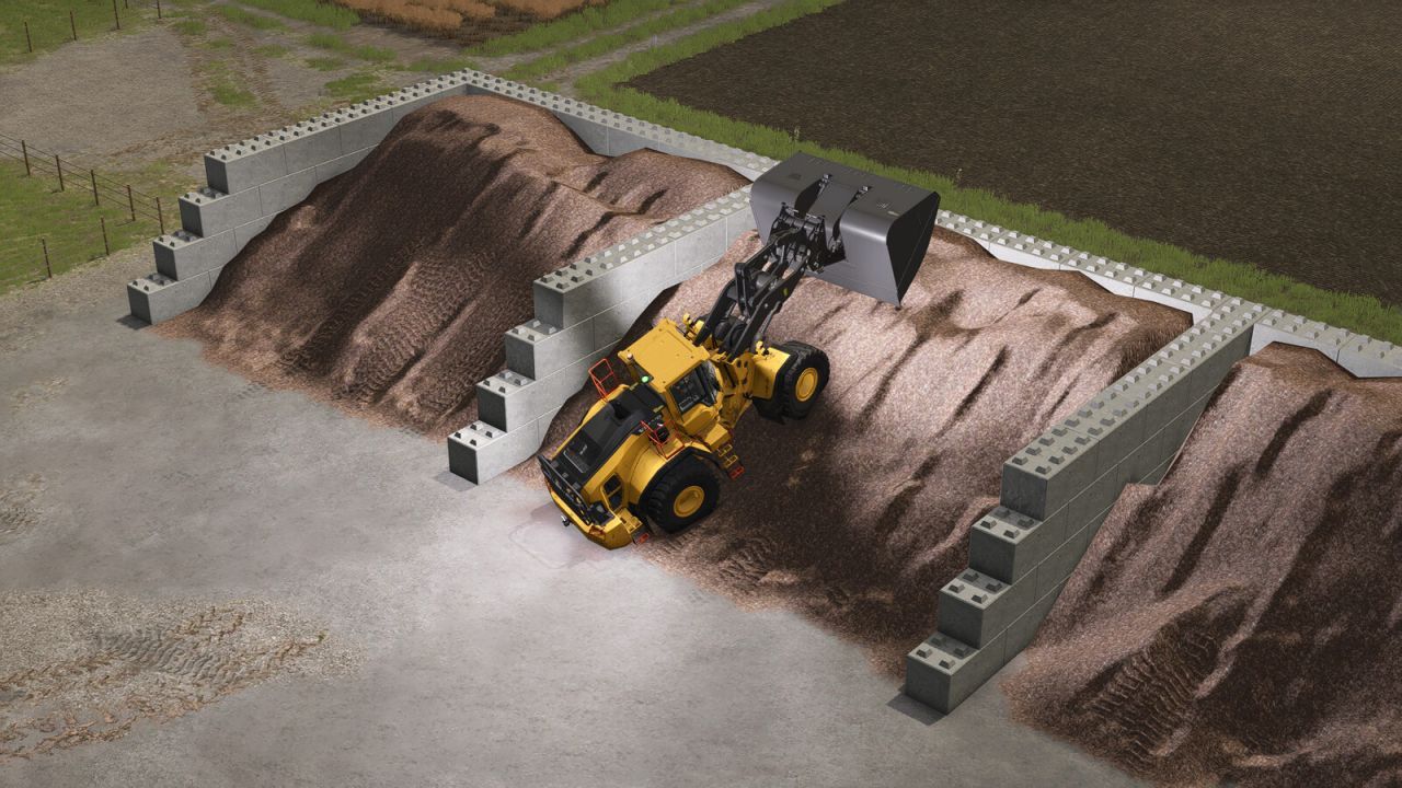Склад для насипних матеріалів для Farming Simulator 25