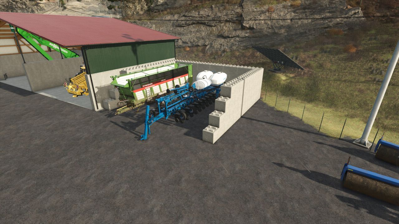 Склад для насипних матеріалів для Farming Simulator 25