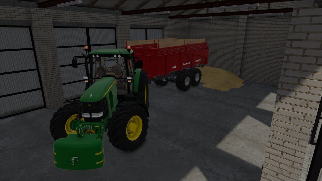 Цегляний сарай для Farming Simulator 25