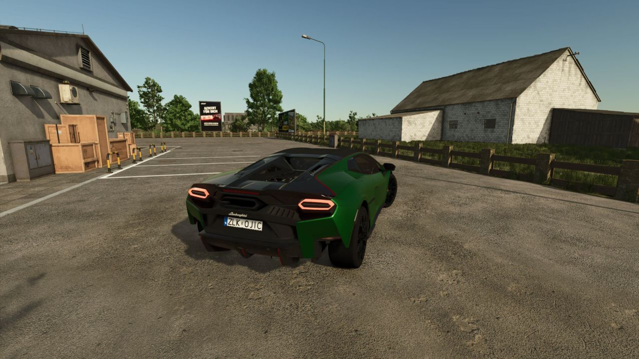 Автомобіль Lamborghini Temerario для Farming Simulator 25