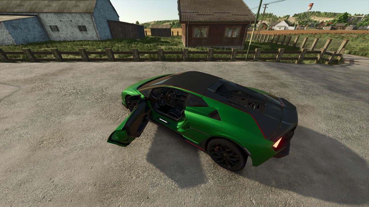 Автомобіль Lamborghini Temerario для Farming Simulator 25
